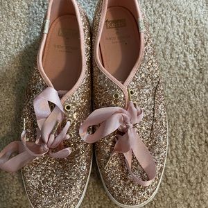 Kate Spade Rose Gold Keds